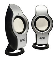 Sweex USB Speaker Set 120 watt Black/Silver (SP019)